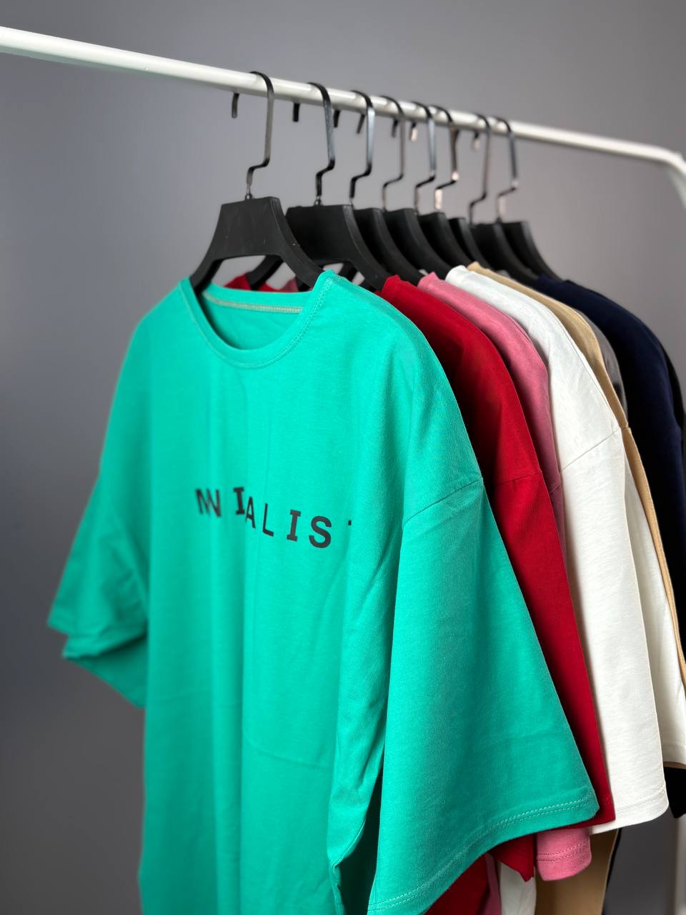 تیشرت لانگ چاپی minimalist